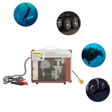 12V Digital Air Compressor Pump 350W, Portable Tire Inflator with LCD Display