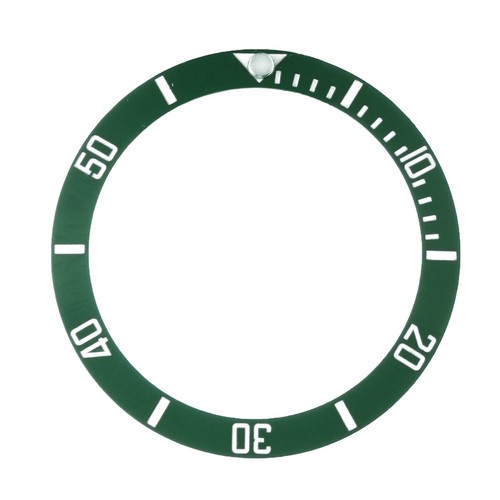 Inserto lunetta verde/bianco