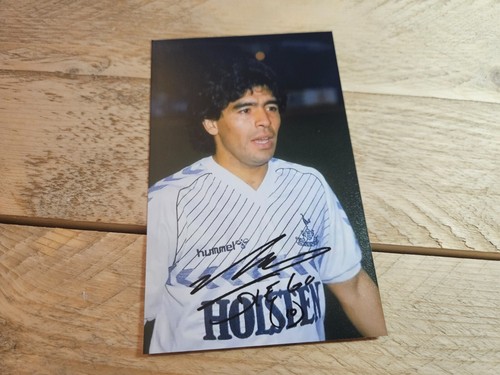 Autografo diego maradona repro - autografo,