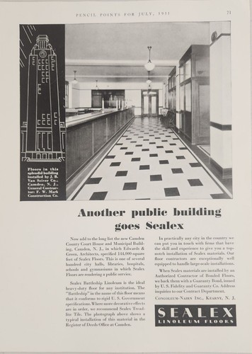 1931 stampa pubblicità sealex - stampa,