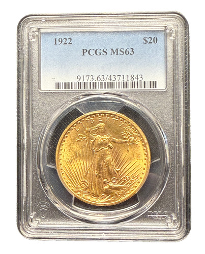 1922 oro 20 dollari - 1922,