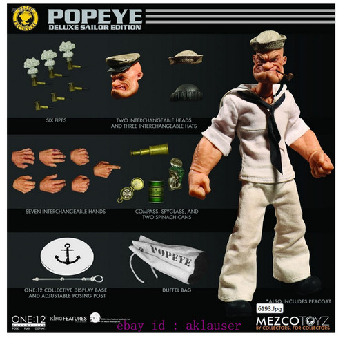 Mezco one popeye - mezco,