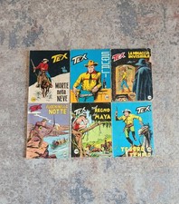 Lotto 6 Fumetti TEX Vintage