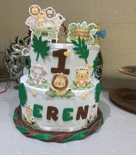 Torta Scenografica Tema Animali Della Giungla