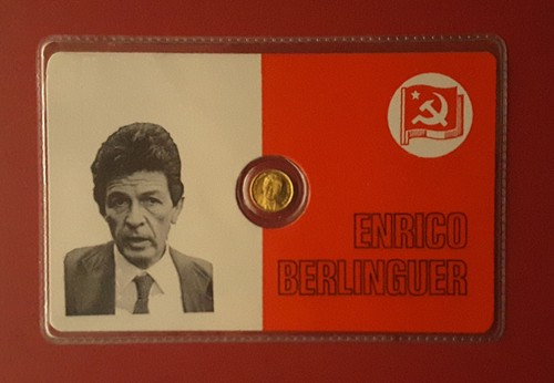 Medaglia commemorativa enrico - medaglia,