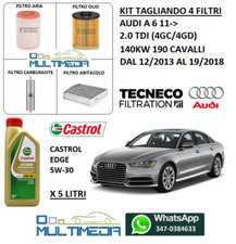 KIT TAGLIANDO 4 FILTRI E OLIO