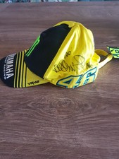 Valentino Rossi  sponsor Monster Cappellino Autografato