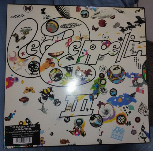 1970 led zeppelin iii - zeppelin:, vinyl