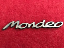 FORD MONDEO LOGO SIGLA EMBLEMA FREGIO STEMMA SCRITTA TARGHETTA BADGE TARGA NOME