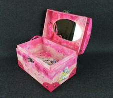 COFANETTO Portagioie Diddl ROSA Cuore Bambina Ragazza da Collezione VINTAGE