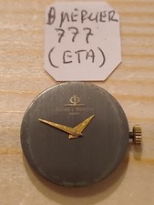 Meccanismo e Quadrante Baume e Mercier 777 (ETA) in Ottime Condizioni...