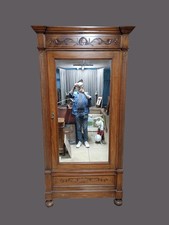 ARMADIO STILE LIBERTY UN ANTA IN NOCE EPOCA 900