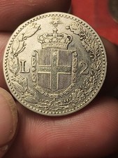 REGNO D' ITALIA DUE 2 LIRE