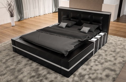 Letto imbottito design