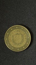 moneta 50 centesimi malta con "F" nella stella RARA
