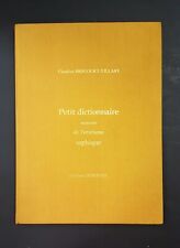 Brecourt-Villars Claudine. Petit glossaire raisonné de l'érotisme saphique. E