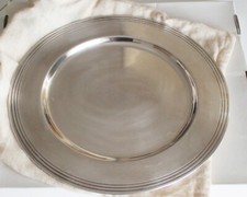 Vassoio Sheffield rotondo