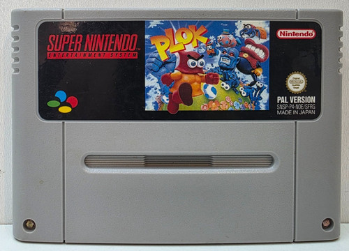 Plok super nintendo - super,