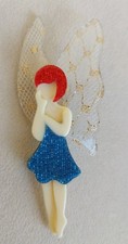 "Lea Stein" Fairy brooch in