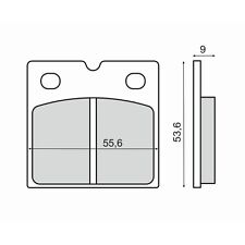 pastiglie freno ANTERIORE MOTO GUZZI CALIFORNIA 850 T3 1979 1980 RMS 225103150