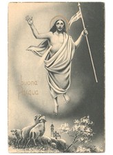1947 Buona Pasqua cartolina