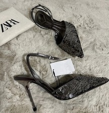 Zara paillettes tacco alto - paillettes,