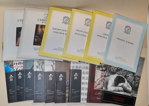 Lotto cataloghi aste - lotto,