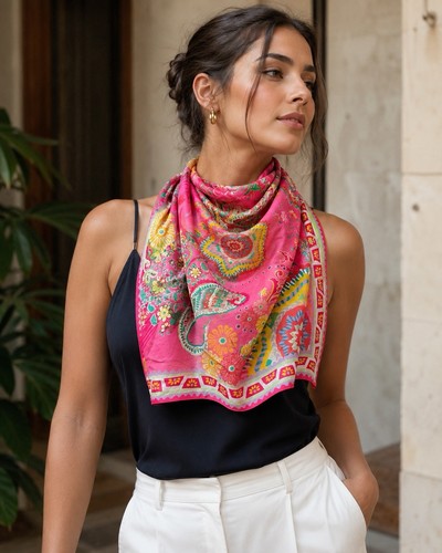 Sciarpa cotone etro milano - cotone,