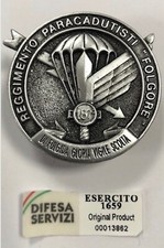 SPILLA PINS DEL 187°REGGIMENTO PARACADUTISTI FOLGORE ITALIANO