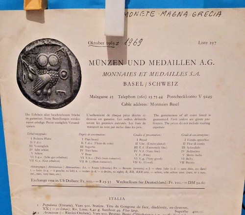 Munzen und medaillen 1966 - medaillen,