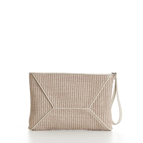 Borsa pochette brunello - pochette,