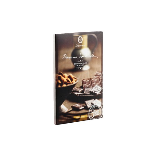 Cioccolato nero con - , mandorle