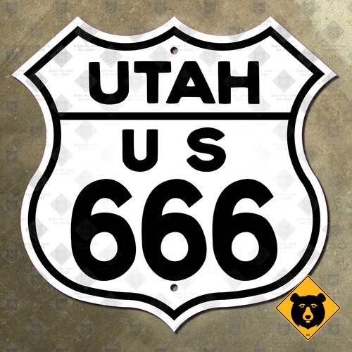 Utah devil highway 666 - devil's,