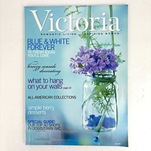 Vtg victoria magazine july - victoria,