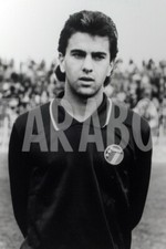 Foto vintage Calcio, Italia Under 21, Costacurta, stampa 24 x 18 cm