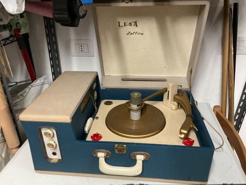 Giradischi vintage lesa - vintage,