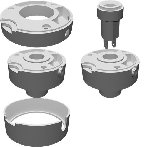 Supporto anello luce per - anello, mini
