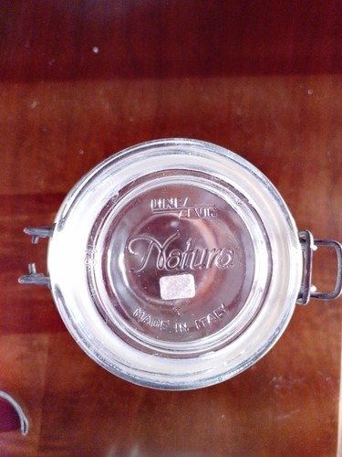 Barattolo vetro vintage - di,