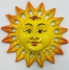 Sicilian Pottery- 5’’ Sun