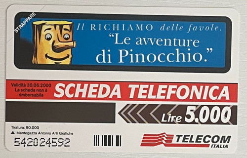Carta telefonica le - carta,