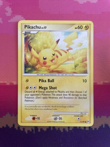 Pokemon card pikachu - pokemon,