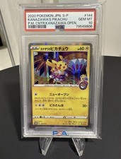 Kanazawa's Pikachu PSA 10 Holo