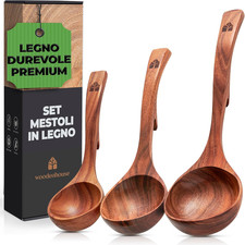 Set Mestoli Cucina Legno