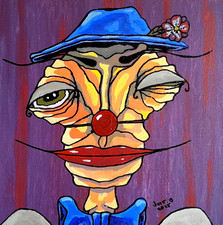 Acrylique toile 2025  30 x 30