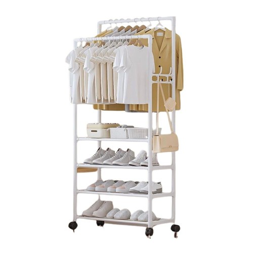 Stand appendiabiti doppio - doppio, con