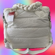 Borsa picci bianca iintreccio - picci,
