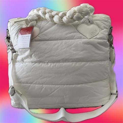 Borsa picci bianca iintreccio - picci,
