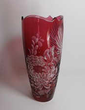 Vaso Vintage Cristallo Rosso