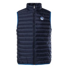 Smanicato North Sails Crozet Vest Gilet Sportivo Uomo Sintetico Blu Scuro