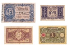 1 2 5 10 Lire Effige di